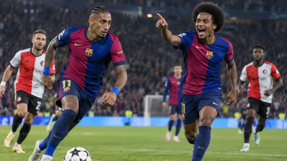Barcelona vs Feyenoord Champions League