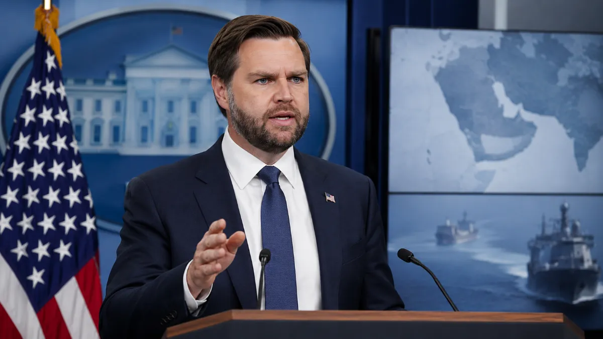 JD Vance White House Briefing