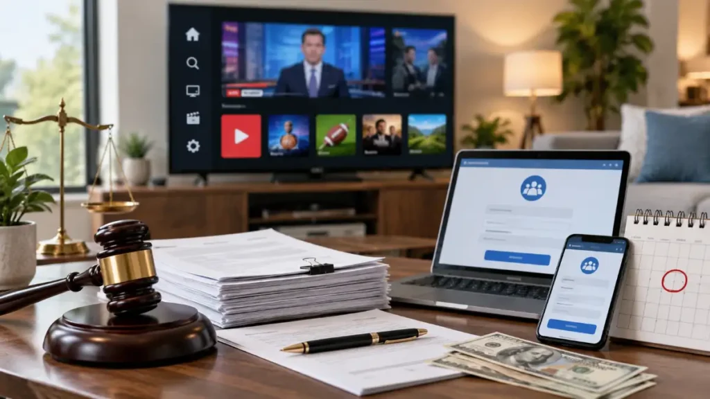 YouTube TV settlement deadline